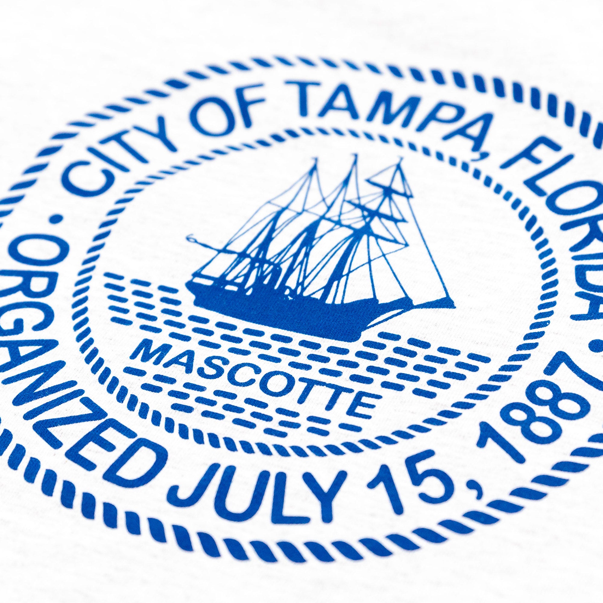Tampa City Seal T-Shirt (Grey)