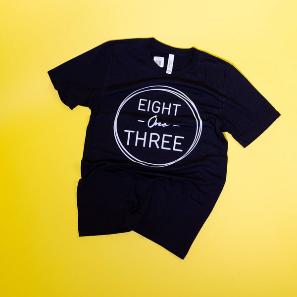 Eight One Three Shirt - Black – Visit Tampa Bay