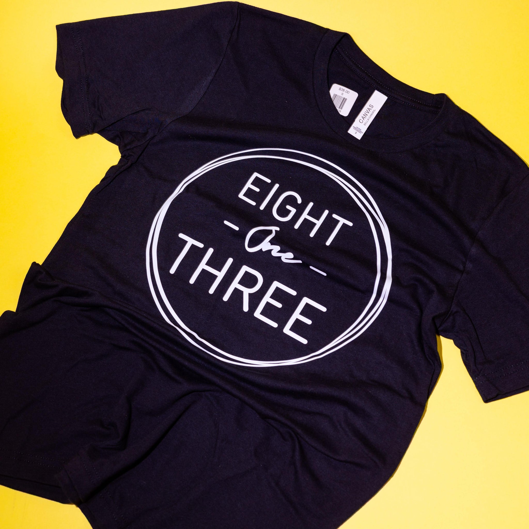 Eight One Three Shirt - Black – Visit Tampa Bay