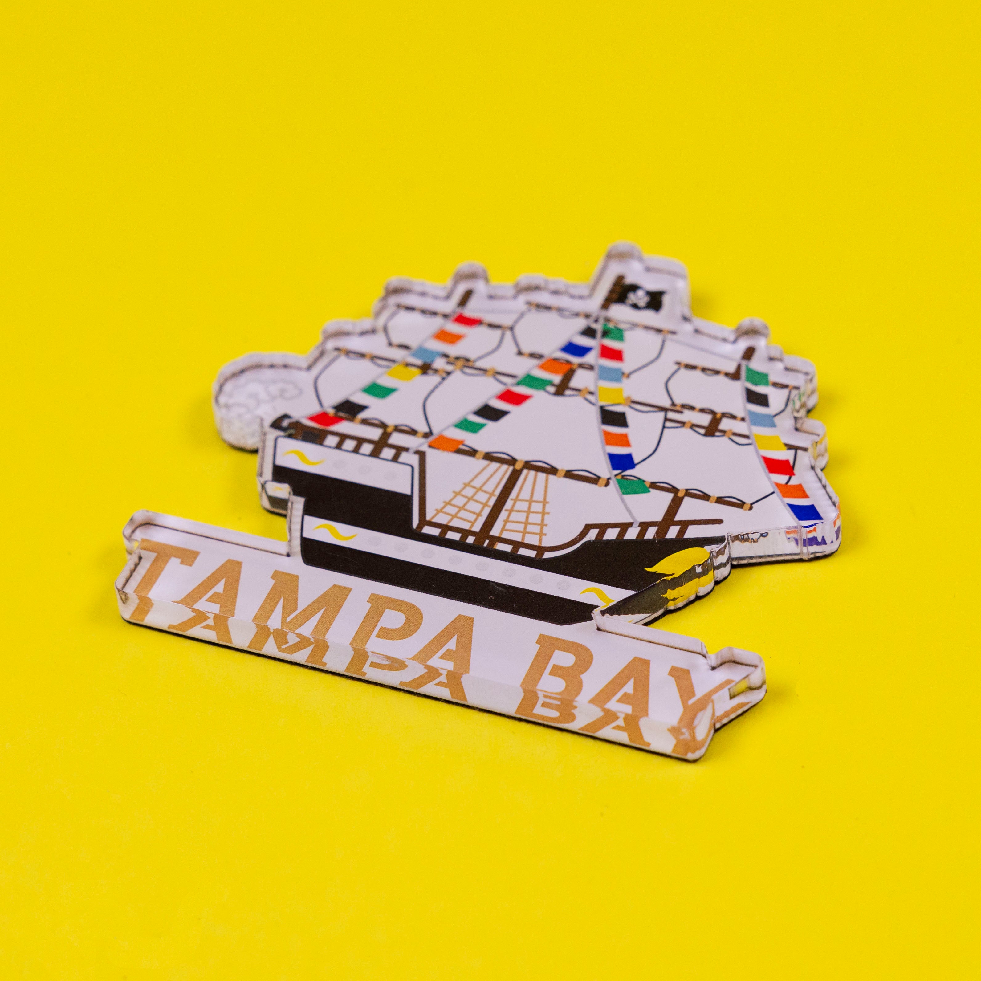 Tampa Bay Pirate Ship Magnet