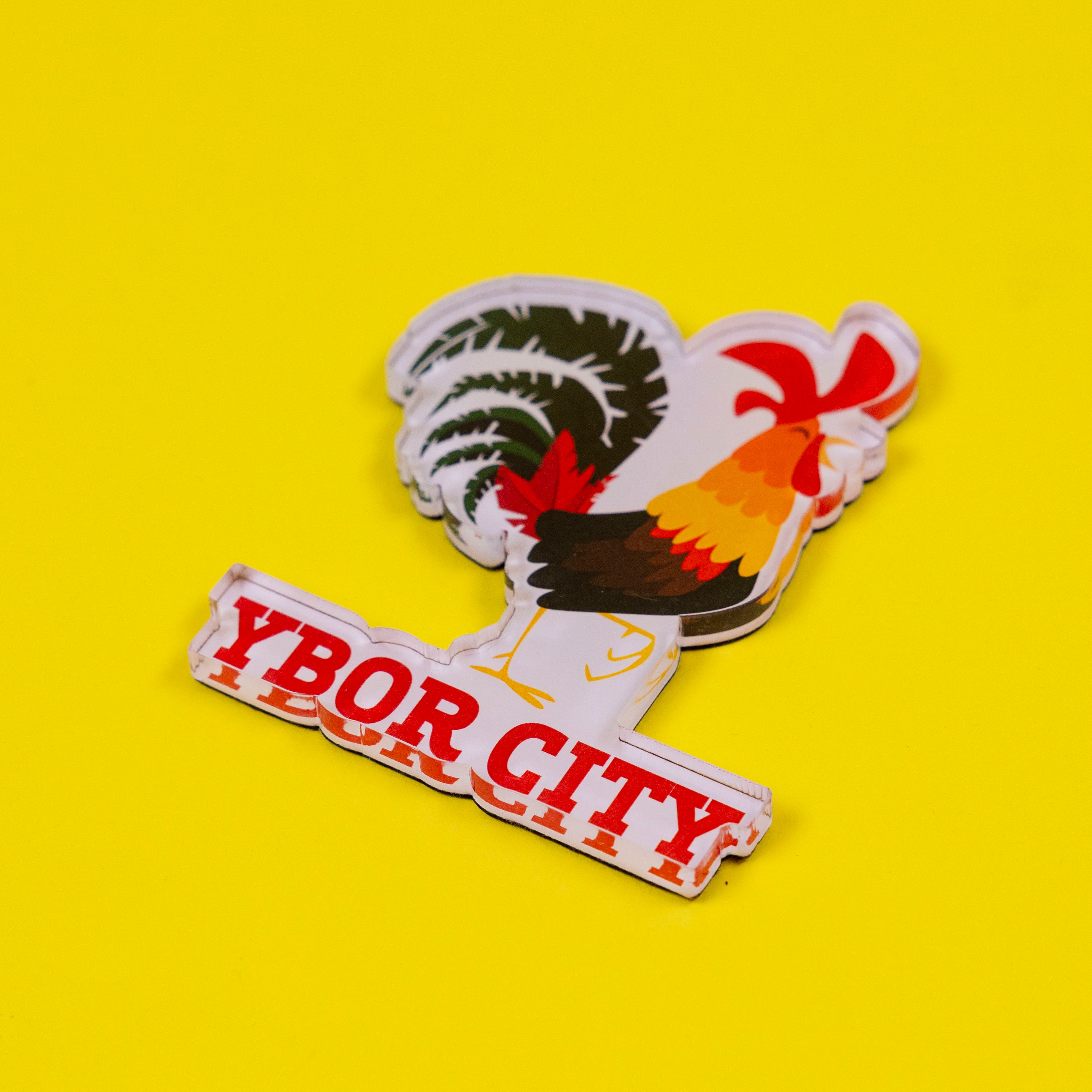 Ybor City Rooster Magnet