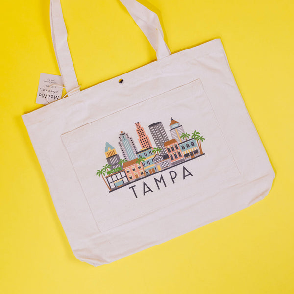 Moo Mo Studio - Large Tote – Visit Tampa Bay