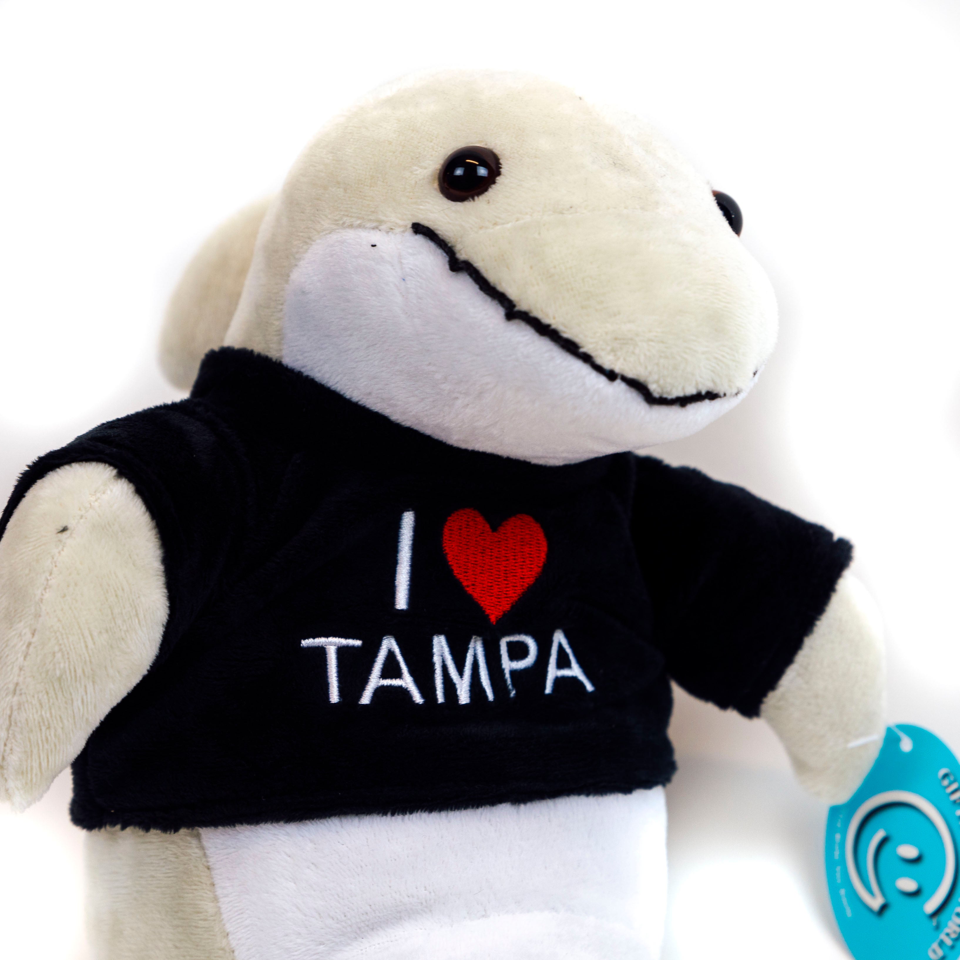 Plush-I Love Tampa Dolphin