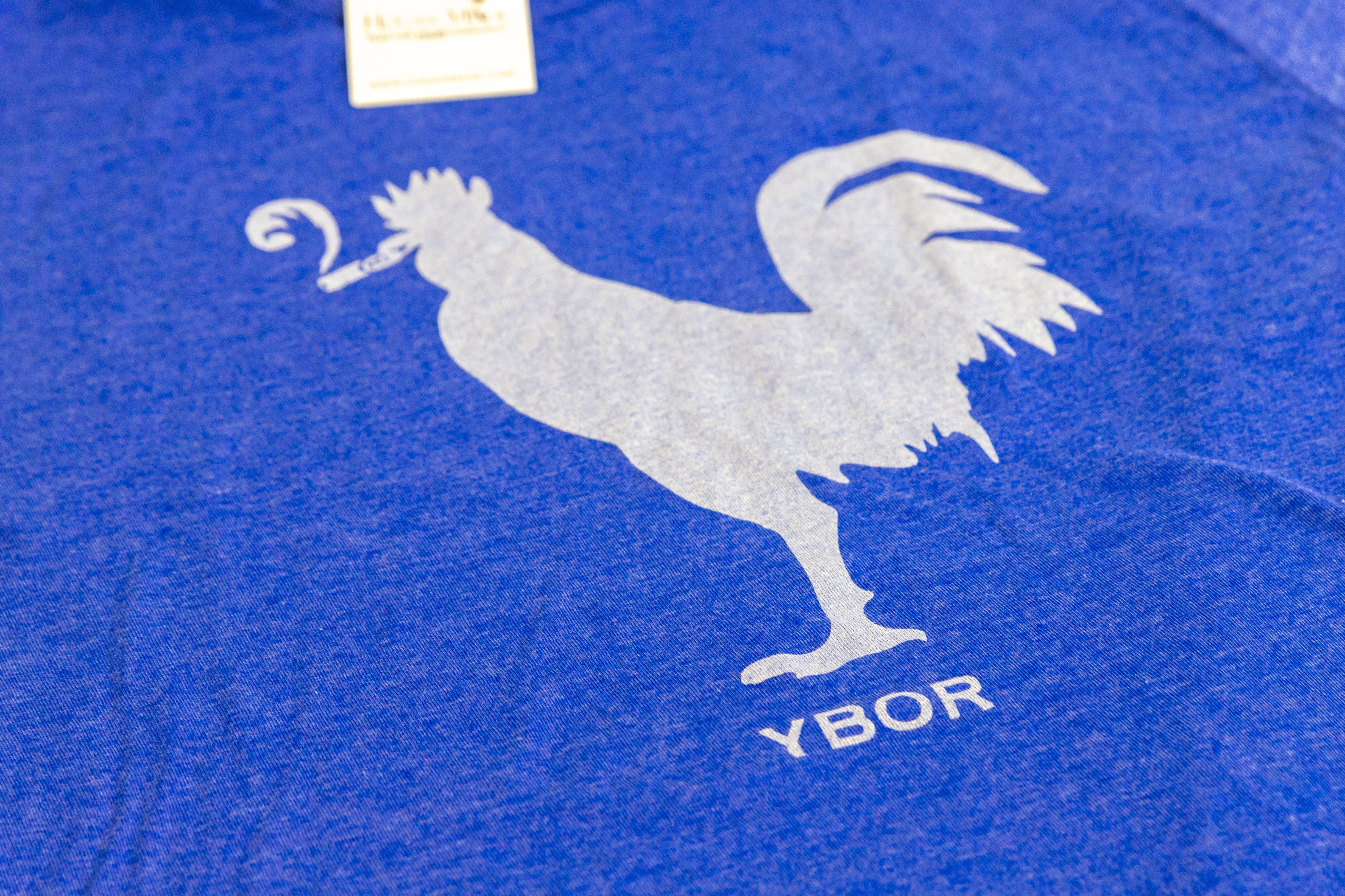 Smokin' Rooster Unisex T-Shirt - Blue