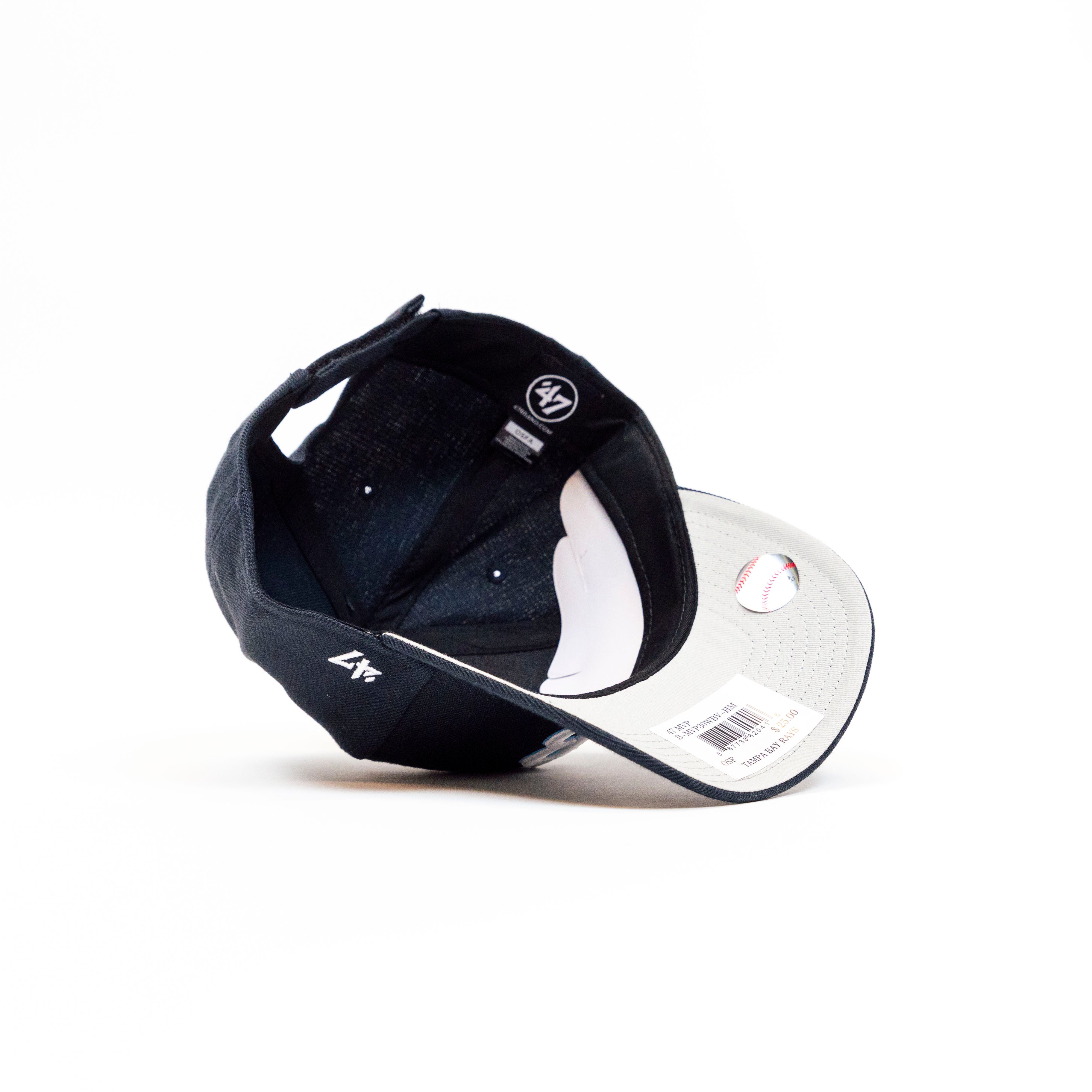  '47 MLB Tampa Bay Rays Juke MVP Adjustable Hat, One Size,  Light Navy : Sports & Outdoors