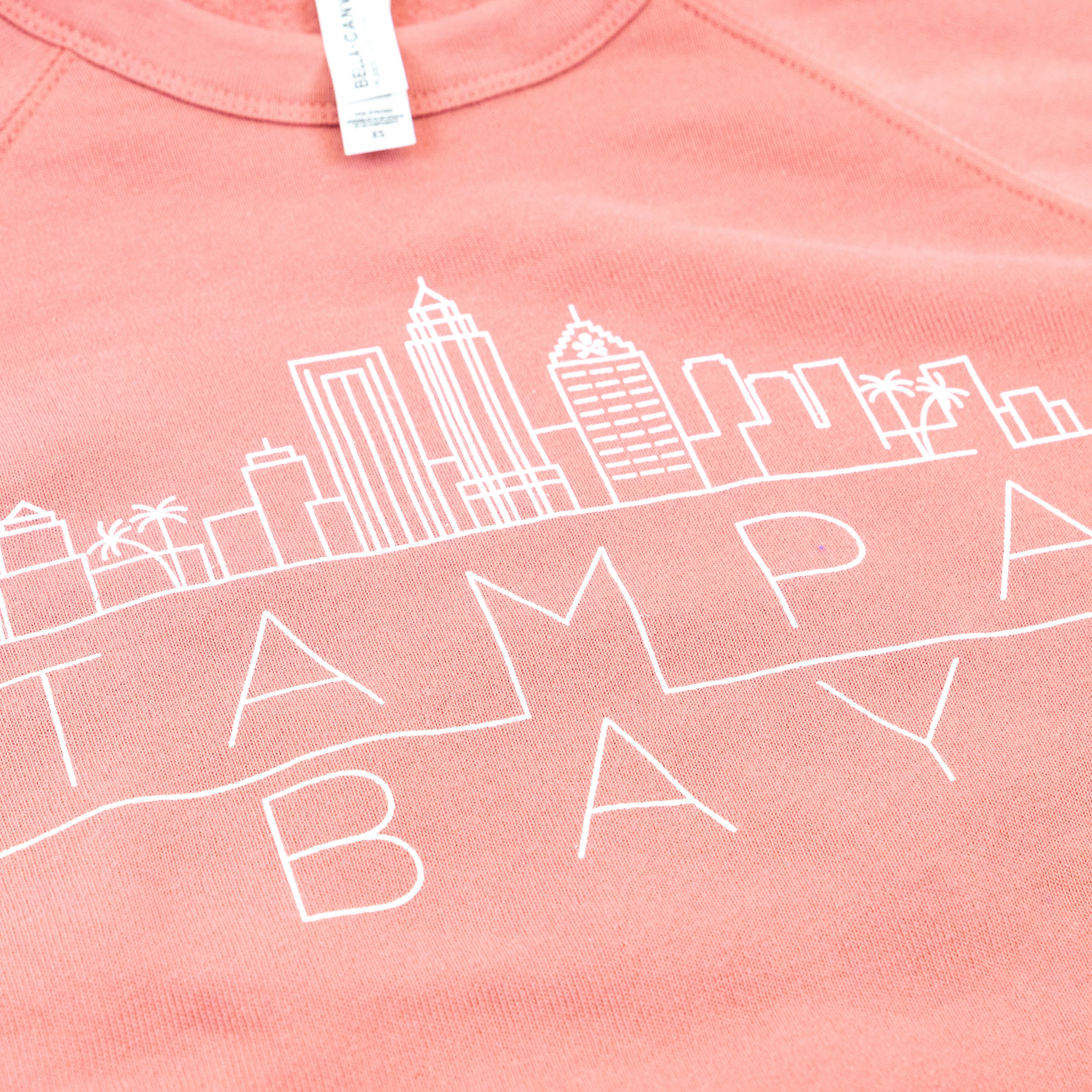 Tampa Skyline Sweatshirt - Mauve