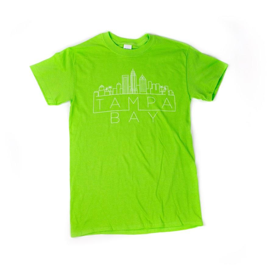 Tampa Skyline Tampa T -Shirt - Youth